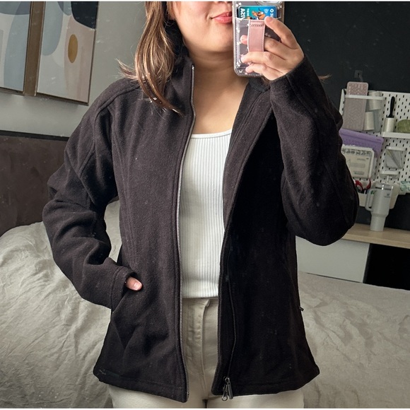 VINTAGE Smartwool Zip Front Wool Nylon Blend Jacket. Size M - Picture 10 of 11